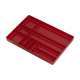 E5011 Parts Organiser Tray Red